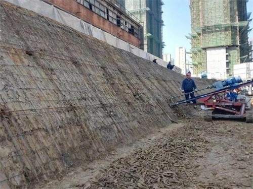 成武建筑边坡支护