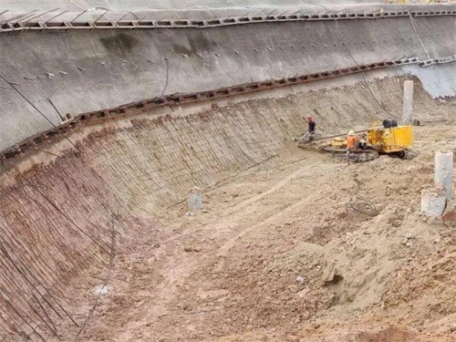 成武基坑边坡加固